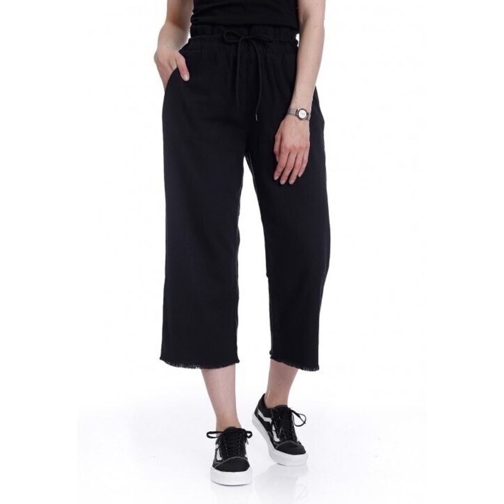 Cheap Monday Flow Crop Jaded Black Pants Pull‎ On Womens S Skate Raver